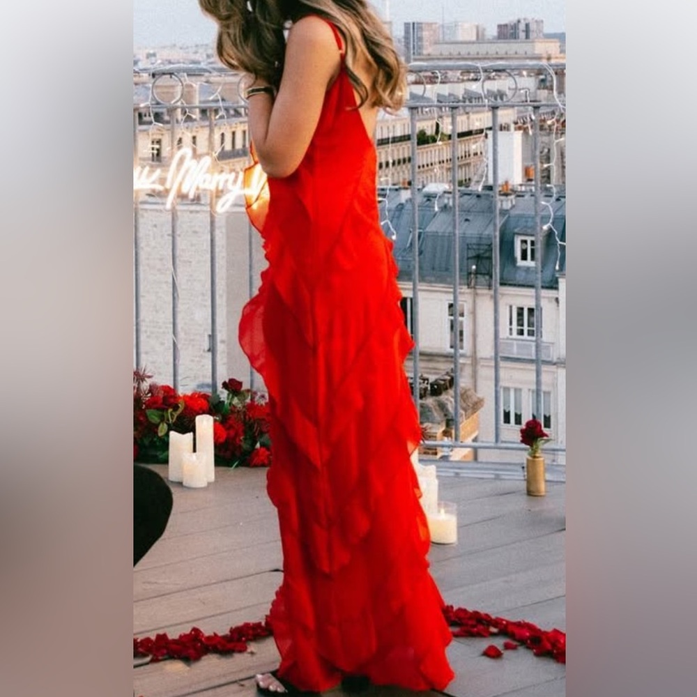 Stunning Red Maxi Dress